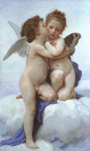 1889 - William-Adolphe Bouguereau - Amore e Psiche, bambini