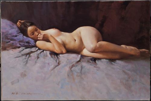 2007 - Painting by © Ou Chujian - AmorArt