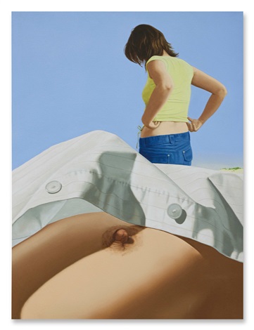 A Honolulu - Painting acrylic and sand on canvas by © Gèrard Schlosser - AmorArt