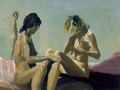 A Perfectly Fine Day, 1988 - Painting Oil on linen by © Eric Fischl - AmorArt