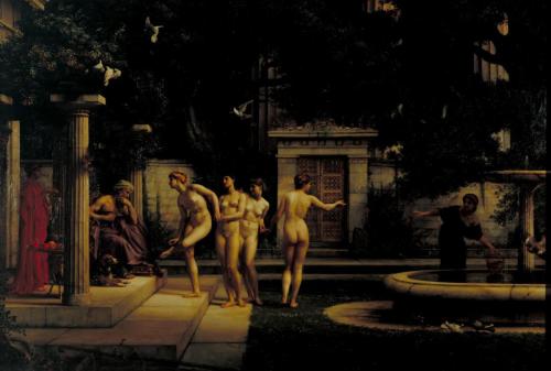 A Visit to Aesculapius 1880 by Sir Edward Poynter 1836-1919