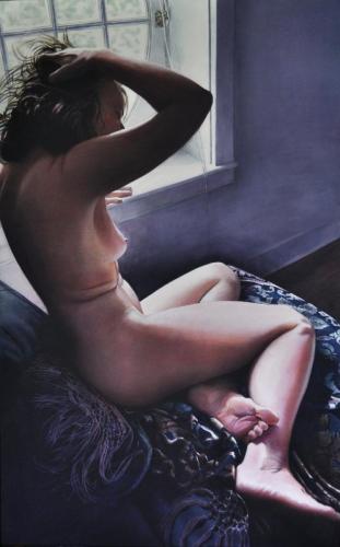 Afternoon Light At Mille Fleurs - Painting by © Victoria Selbach - AmorArt