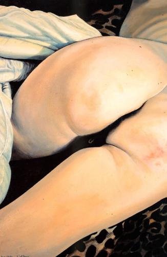 Agathes ass - Painting by © Hervé Scott Flament - AmorArt