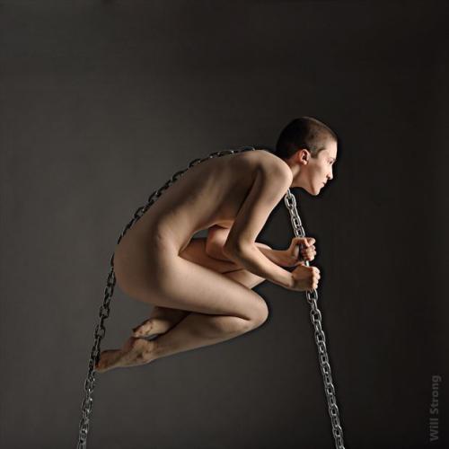 Ahna, chain day 3 - Artistic nude photo by photographer Will Strong (yb2normal) - AmorArt
