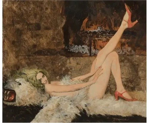 Always Leave 'Em Dying, paperback cover,, 1969 - Tempera on board - Artwork by © Robert E. McGinnis - AmorArt