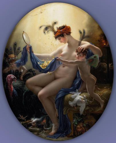 Anne-Louis Girodet (Montargis, Francia, 1767-1824) fu una delle principali discepole di Davide uno degli artisti eccezionali che hanno guidato la transizione tra neoclassicismo e romanticismo...