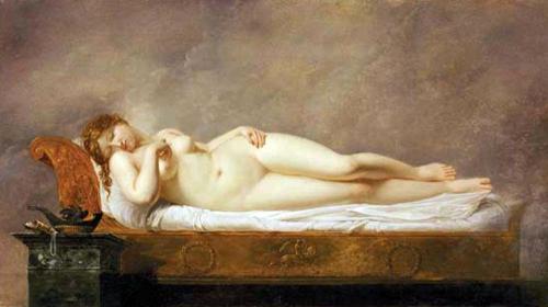 Anne-Louis Girodet (Montargis, Francia, 1767-1824) fu una delle principali discepole di Davide uno degli artisti eccezionali che hanno guidato la transizione tra neoclassicismo e romanticismo...