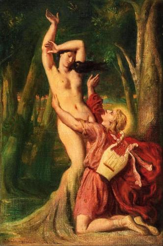Apollon et Daphné - Théodore Chassériau - 1844 - AmorArt