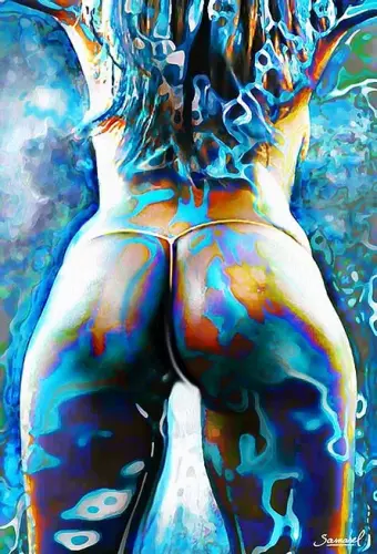 Back of Eden - Digital Art by © H. Samarel - AmorArt