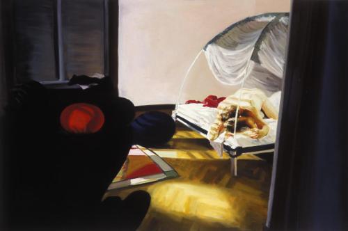 Bedroom, Scene #8, Untitled , 2004 - Painting Oil on linen by © Eric Fischl - AmorArt
