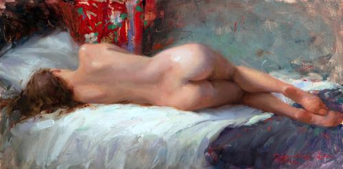 Beyond the Horizon - Painting Oil on linen by © Bryce Cameron Liston - AmorArt