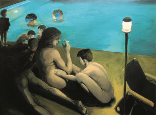 Birth of Love, 1981 - Painting Oil on Canvas by © Eric Fischl - AmorArt