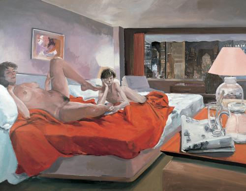 Birthday Boy, 1983 - Painting Oil on Canvas by © Eric Fischl - AmorArt