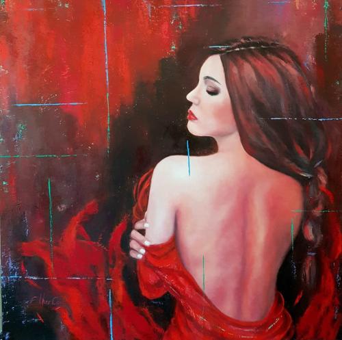 Carmen o la Passion - Painting by © Ester Coïa - AmorArt