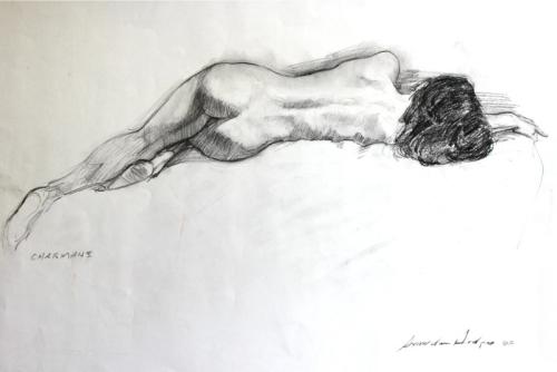 Charmane - Drawing by © Snowden Hodges - AmorArt