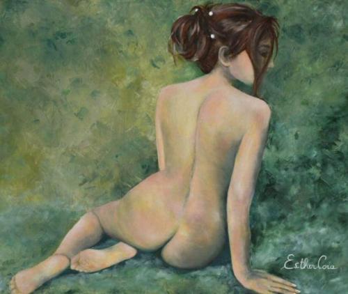 ESMERALDA - Painting by © Ester Coïa - AmorArt