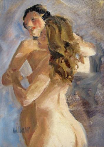 El Baile De Las Mujeres - Painting by © Neal Smith-Willow - AmorArt