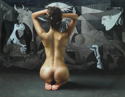 El orden del caos - Hyperrealist Painting by © Omar Ortiz - AmorArt