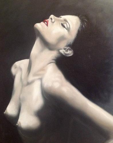Elena - Painting by © Johnny Popkess - AmorArt