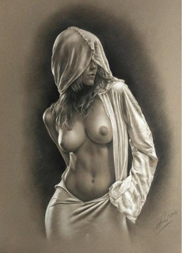 Erotic painting by © Denis Prenzel - AmorArt_06