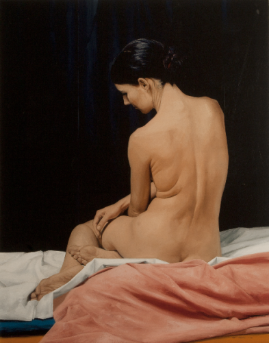 Artworks by David Warren "Female Nude (Kate)" - Oil on canvas Nato nel 1945, David Warren ha studiato al Royal Melbourne Institute of Technology. Ha tenuto numerose mostre personali e partecipato a diverse collettive. È rappresentato in diverse collezioni pubbliche