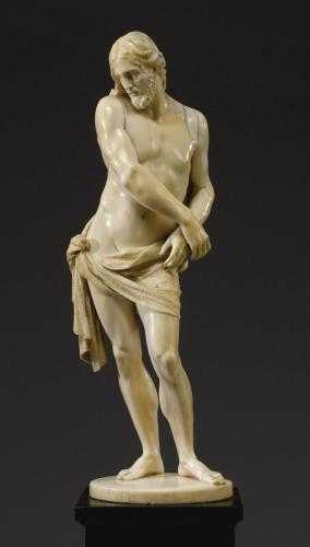 François Duquesnoy (Bruxelles, Belgio, 1597-1643) è stato un eccezionale scultore barocco il cui stile, più sobrio, si opponeva alla teatralità del Bernini. Nonostante ciò lavorò sotto i suoi ordini alla decorazione del famoso baldacchino di San PIetro a Roma.
