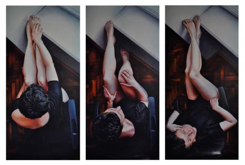 Gaze - Painting by © Victoria Selbach - AmorArt