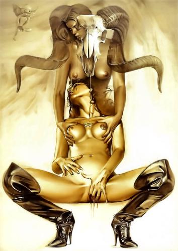 Gearhead-16 - Erotic Illustration by © Hajime Sorayama - AmorArt