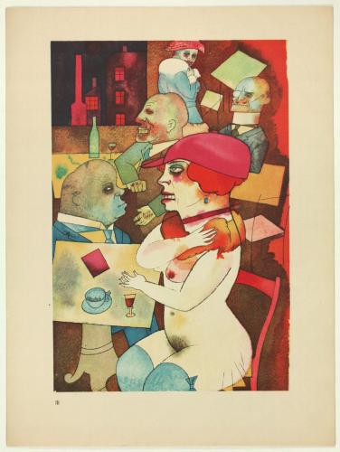 George Grosz - Ecce HomoGiorgio Gross(Berlino, Germania, 1893-1959) fu uno dei massimi esponenti della cosiddetta "nuova oggettività" il cui rappresentante più noto fu Otto Dix. Si dice spesso che questo movimento si opponga all'espressionismo, e questo può sorprenderci analizzando molte delle sue opere.
