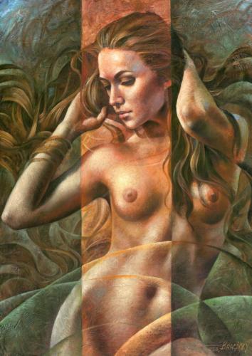 Gracia 1 2010 - Painting oil on canvas by © Arthur Braginsky - AmorArt