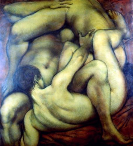 Group Sex - Artwork by © Betty Dodson - AmorArt