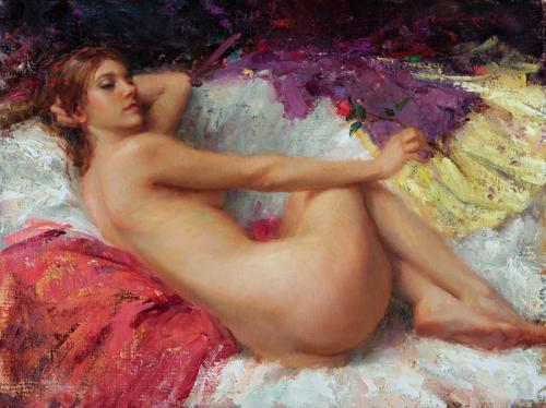 Halcyon - Painting Oil on linen by © Bryce Cameron Liston - AmorArt
