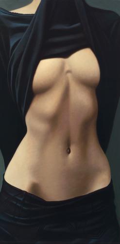 Half nude II - Paintrng by © Willi Kissmer - AmorArt