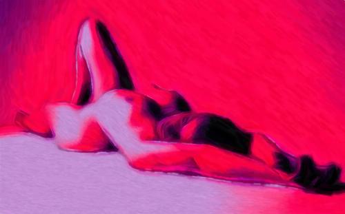 Hot girl - Digital Artwork Steve K © AmorArt