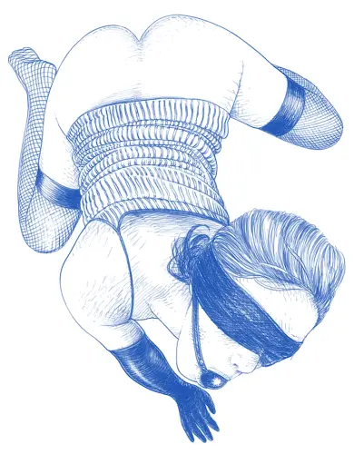 La femme invisible (sono qui!) - Drawing by Apollonia Saintclair - AmorArt