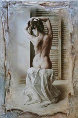 Le dressing - Painting by © Pascal Chôve - AmorArt_19