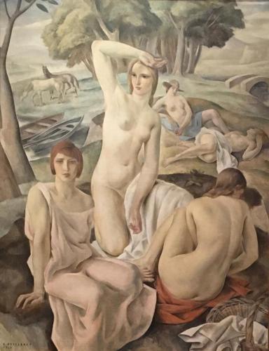 Louis Buisseret (Binche, Belgio, 1888-1956) è stato un pittore, disegnatore e incisore che si è distinto principalmente per i suoi ritratti realistici. Fu discepolo di Jean Delville , che segnò molto il suo lavoro.