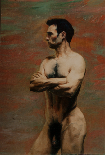 Artworks by David Warren "Male Nude" - Oil on canvas Nato nel 1945, David Warren ha studiato al Royal Melbourne Institute of Technology. Ha tenuto numerose mostre personali e partecipato a diverse collettive. È rappresentato in diverse collezioni pubbliche