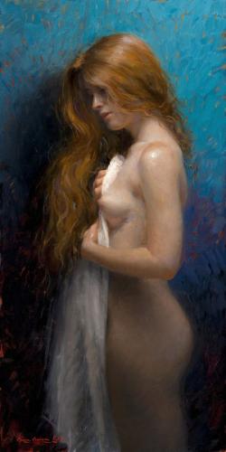 NEPTUNE'S DAUGHTER - Painting Oil on linen by © Bryce Cameron Liston - AmorArt