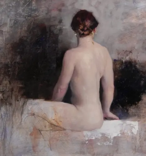 Nude 3 - Painting by © Michael Alford - AmorArt