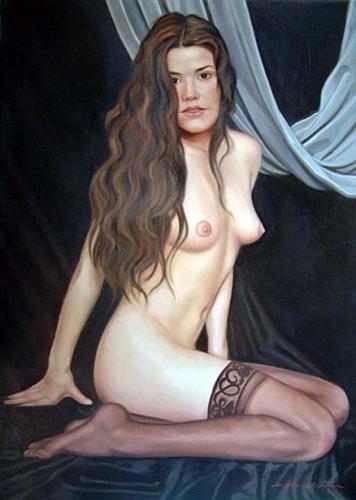Nude II - Artwork by © Fulvio De Marinis - AmorArt