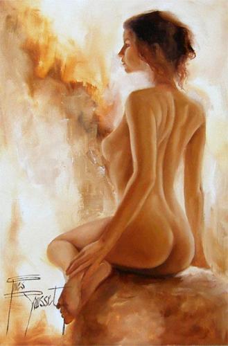 Painting oil on canvas by © Gilles Rousset - AmorArt_18