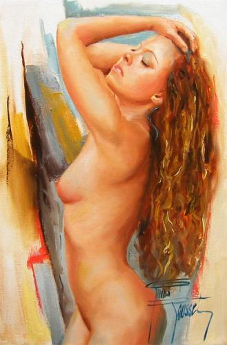 Painting oil on canvas by © Gilles Rousset - AmorArt_22