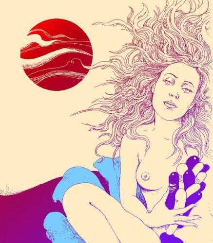 Psychedelic Desire - Agata Endo Nowicka Artwork © AmorArt<br><br>Agata Endo Nowicka lascia andare l'immaginazione dove vuole, con un tratto erotico ed elegante.