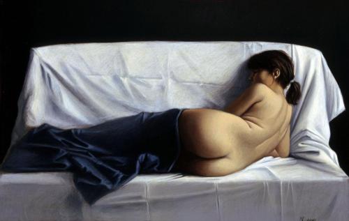 Risveglio 2005 - olio su tavola - Painting by © Vittorio Polidori - AmorArt