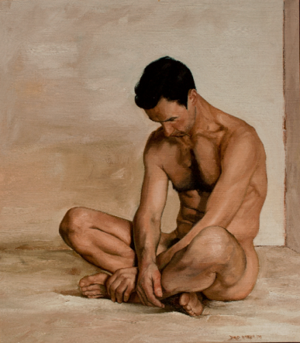 Artworks by David Warren "Seated Male Nude" Nato nel 1945, David Warren ha studiato al Royal Melbourne Institute of Technology. Ha tenuto numerose mostre personali e partecipato a diverse collettive. È rappresentato in diverse collezioni pubbliche