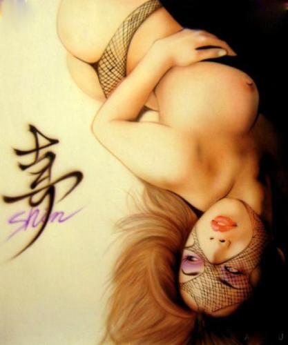 Painted with airbrush by Shinichi Noda