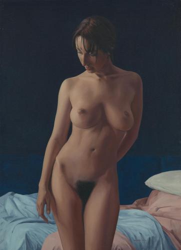 Artworks by David Warren "Standing Female Nude (Alexa)" 2005 - Oil on canvas Nato nel 1945, David Warren ha studiato al Royal Melbourne Institute of Technology. Ha tenuto numerose mostre personali e partecipato a diverse collettive. È rappresentato in diverse collezioni pubbliche