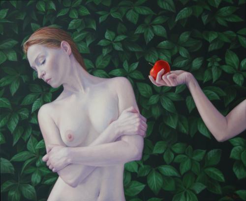 Temptress - Oil on canvas - Painting by © Neil Moore - AmorArt