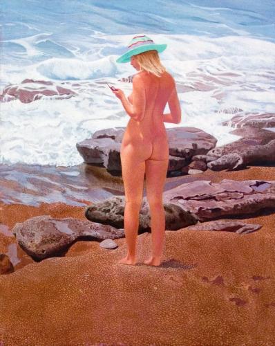 Text for Aphrodite 2007 60 x 50cm - Painting by © Michael Gorman - AmorArt